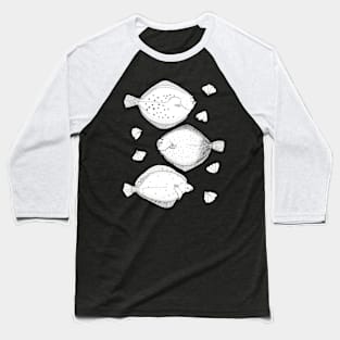 3 flatfish Baseball T-Shirt